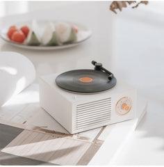 Kabelloser tragbarer Mini-Retro-Phonograph-Bluetooth-Lautsprecher