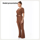 Conjunto de top y pantalón