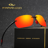 Gafas de sol paranoicas vintage UV400 para hombre, gafas de sol para conducir negras, gafas para hombre, 8 colores, modelo 8511 P8511