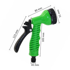 Car Water Spray Gun Adjustable Car Wash Hose Garden Spray Portable High Pressure Gun Sprinkler Nozzle 7 Pattern Water Jet