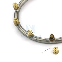 NuoNuoWell M14 * 1,5 MM Ring Zerstäubungsdüse Garten Befeuchtung Bewässerung Sprühen von Pestiziden Einstellbare Sprinkler-Tools