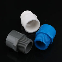 2 stücke PVC 1/2 "3/4" 1 "1,5" Gewinde Anschluss 20/25/32/40/50mm PVC Wasser Rohr Adapter Garten Bewässerung Rohr Armaturen