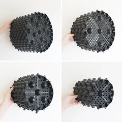 Luftbeschneidungspflanzen-Wurzelkontrolle, Baumschultöpfe, Trainer, schneller Wurzelwachstumsbehälter, Gartenbaum-Bonsai-Umpflanzwerkzeug, schneller Nersery-Topf