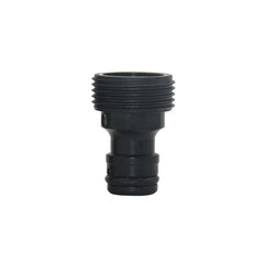 Conectores rápidos macho de 3/4" con adaptador de boquilla, conector giratorio de tubería de agua, conector de plástico, 6 piezas
