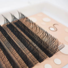 Supmacio YY Lashes Black Soft Invividual Eyelashes Y Shape Volume 2D Eyelash Extension Double Tip Eye Lash Cilios YY Wholesale