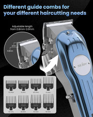 SEJOY Professional Hair Clippers for Men Cordless Clippers and Trimmers Grooming Set Haircut Machine for Family