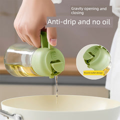 Fuel Injector For Home Food Grade Atomization Kitchen Non-Oil-Stick Dual-Use Two-in-One Oil Dispenser Glass Oil Tank