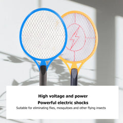 Summer Mosquito Killer Triple Battery Power Fly Swatter Electric Repeller Bug Racket Pest Control For Bedroom Insect