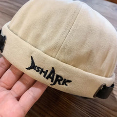 Fashion Denim Docker Cap Skullcap Solid Color Sailor Caps Beanie Hats Men Women Bucket Brimless Adjustable Dad Hat