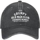 Grumpys Old Man-Mütze für Frauen, Baseballkappe, grafische Hüte