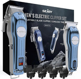 SEJOY Professional Hair Clippers for Men Cordless Clippers and Trimmers Grooming Set Haircut Machine for Family