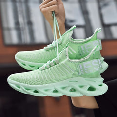 Zapatillas deportivas para hombre, zapatillas casuales de moda, zapatillas de deporte de verano, zapatillas transpirables, cómodas y a la moda para caminar