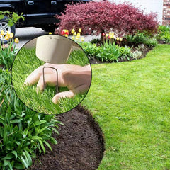 40 Teile/paket Garten Peg Silber Metall U-Form Garten Grundnahrungsmittel Garten Boden Nagel Film Feste Heringe Gartenarbeit Befestigung Werkzeuge Film Peg