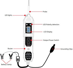 New Automotive Circuit Tester Digital Test Electric Voltage Power Test System Probe Detector Car Voltage Tester Test tool 2023