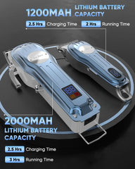 SEJOY Professional Hair Clippers for Men Cordless Clippers and Trimmers Grooming Set Haircut Machine for Family