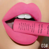 New Velvet Matte Lip Gloss Sexy Dark Red Moisturizing Liquid Lipstick Waterproof Long Lasting Non-stick Cup Lips Pigments Makeup