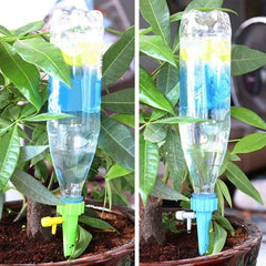 Selbstbewässerungs-Kits Automatische Tropfbewässerungssystem-Kits Pflanzenbewässerungs-Spike-Gerät Gewächshaus Einstellbare Steuerung Wassertropfer