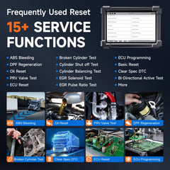 ANCEL X7 HD Heavy Duty Truck Diagnostic Tool Full System 12V 24V EPB ABS Oil Reset SAS DPF Regen TPMS ECU OBD2 Truck Scanner