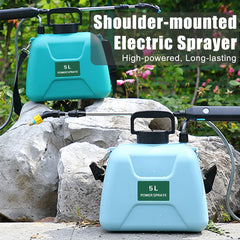 Electric Sprayer 5L Watering Can With Spray Gun Automatic Garden Plant Mister USB Rechargeable Irrigation Tool