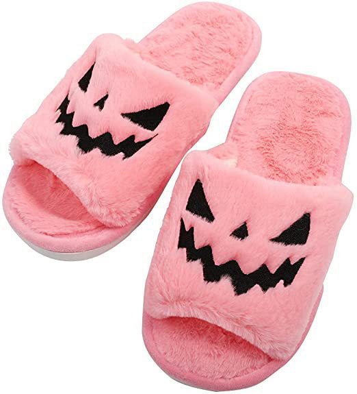 Halloween Schuhe Winter süße warme Hausschuhe Frauen