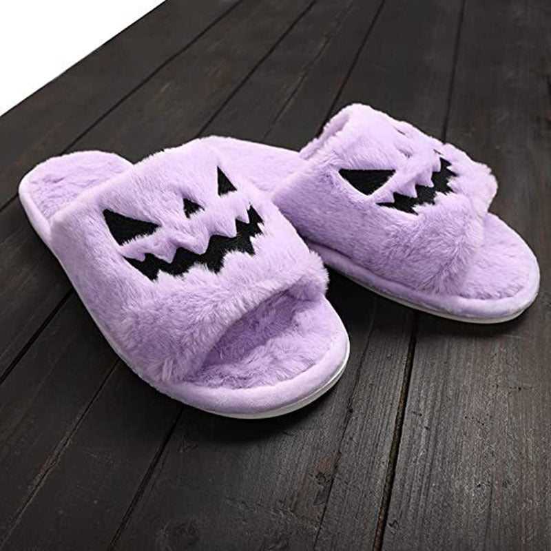 Halloween Schuhe Winter süße warme Hausschuhe Frauen