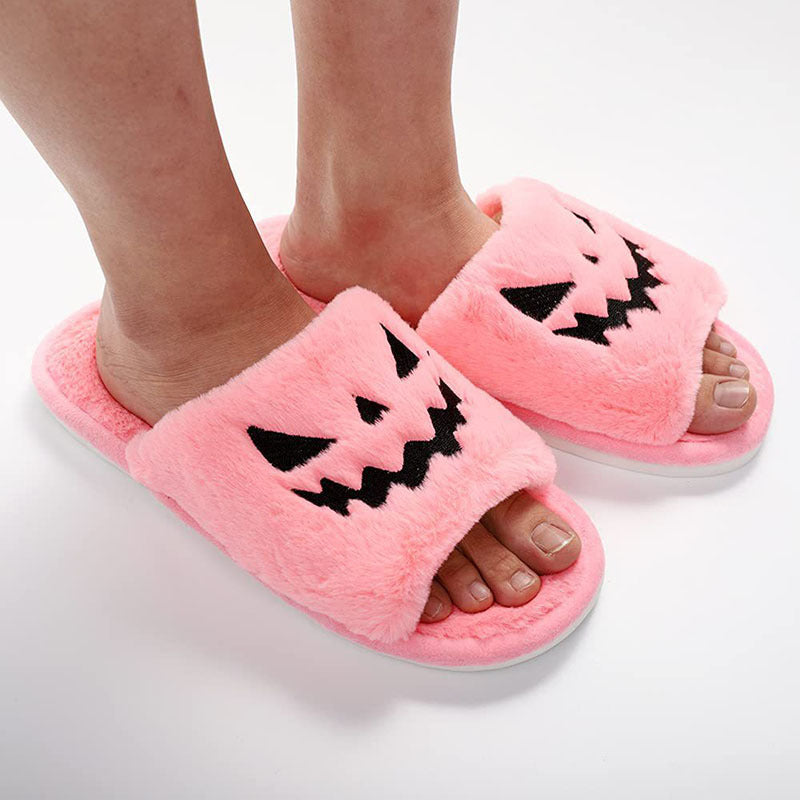 Halloween Schuhe Winter süße warme Hausschuhe Frauen