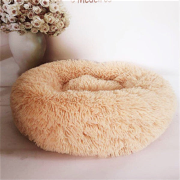 Round Long Hairy Autumn And Winter Nest Pad Cat Mattress