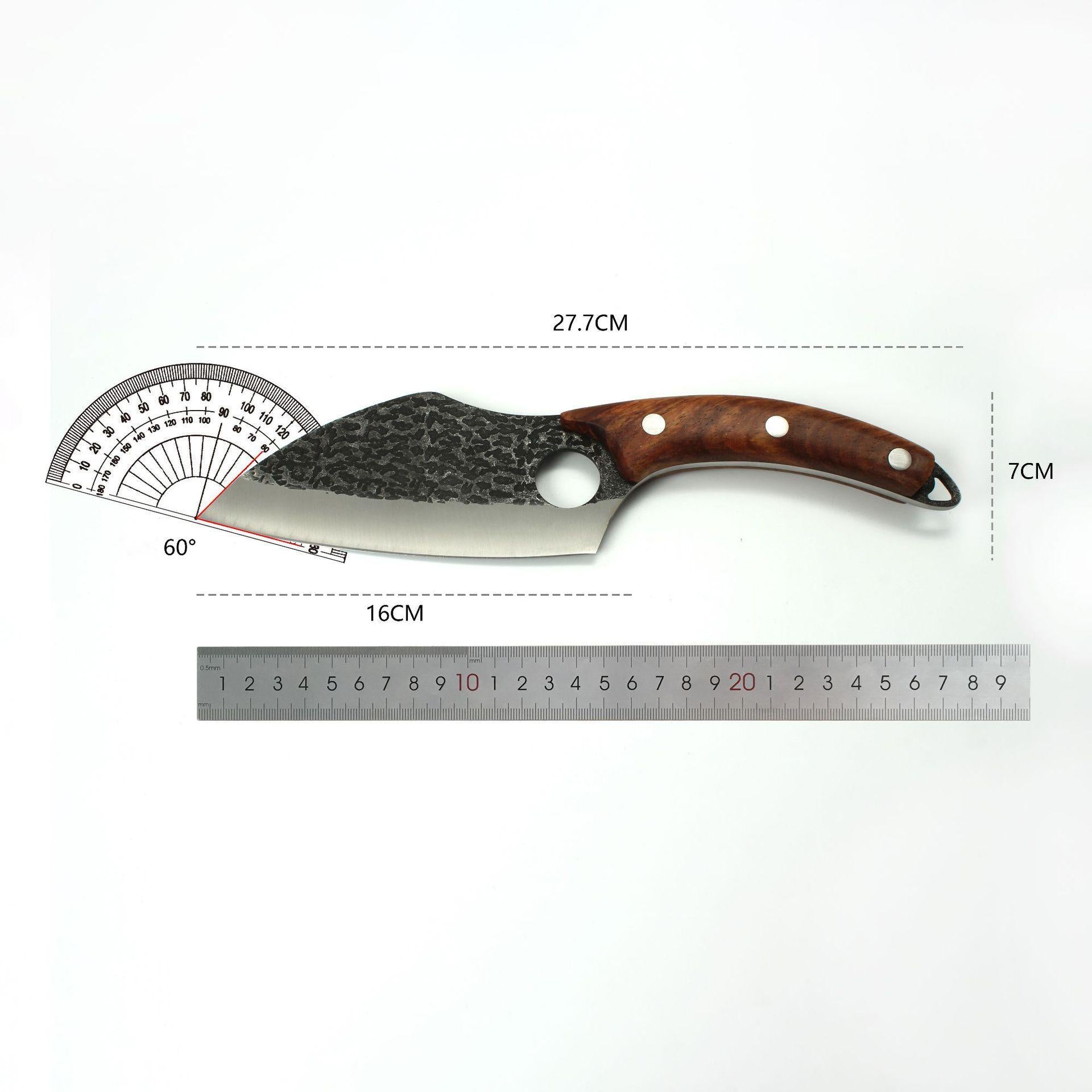 Cuchillo deshuesador de cocina pequeño forjado