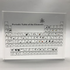 Elementtabelle Acrylkristall Chemische Elemente