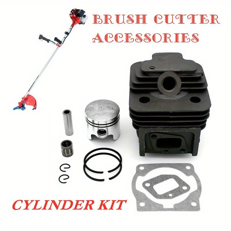 1 Set Replacement 44mm & 40mm Cylinder Piston Kit For 44-5 & 40-5 Brush Cutter Engine 44F-5 & 40F-5