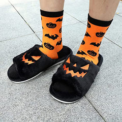 Halloween Schuhe Winter süße warme Hausschuhe Frauen