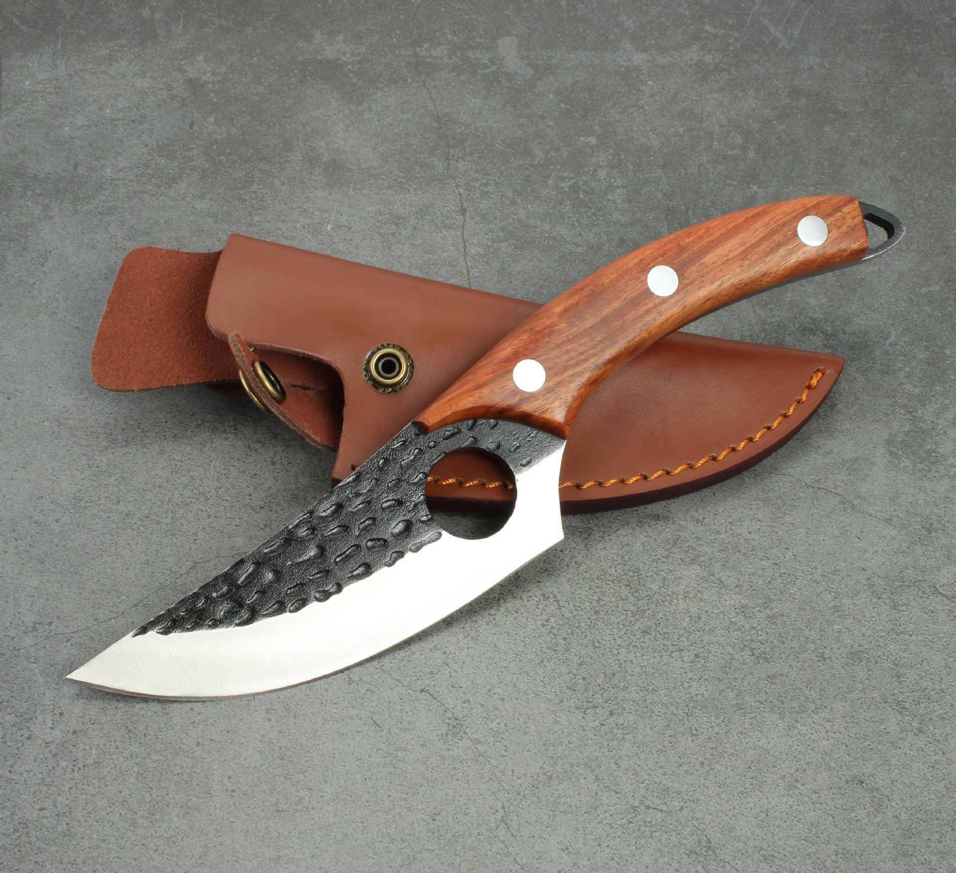 Cuchillo deshuesador de cocina pequeño forjado