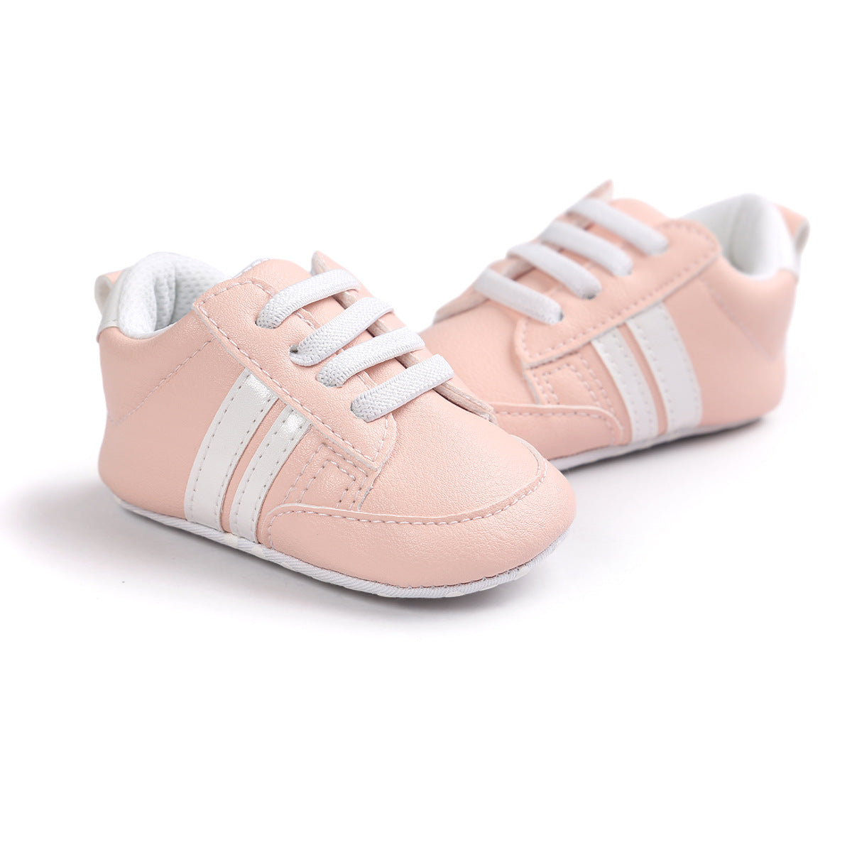 Mocasines para bebé niño y niña, zapatos de piel sintética para bebé, zapatillas antideslizantes suaves para recién nacidos