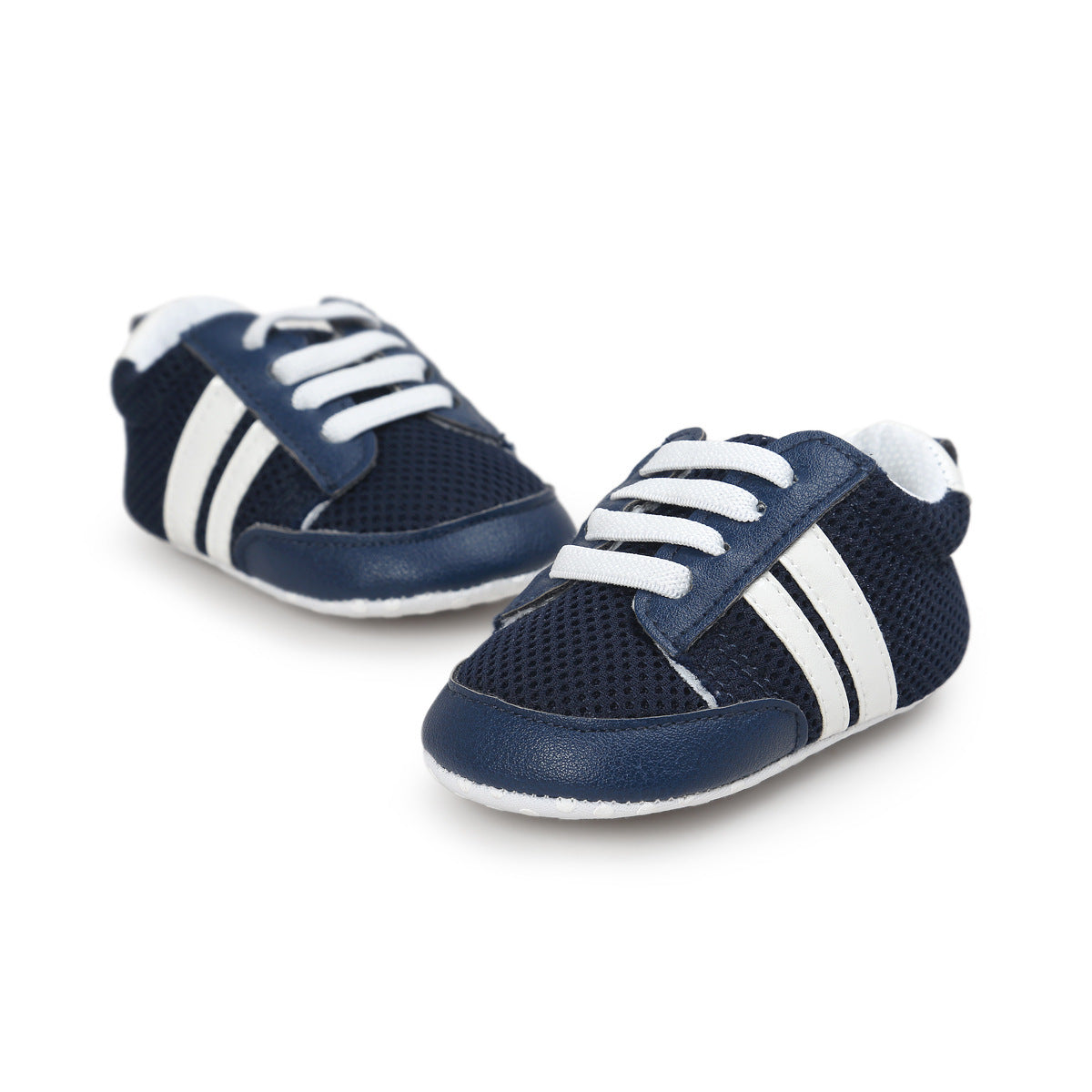 Mocasines para bebé niño y niña, zapatos de piel sintética para bebé, zapatillas antideslizantes suaves para recién nacidos