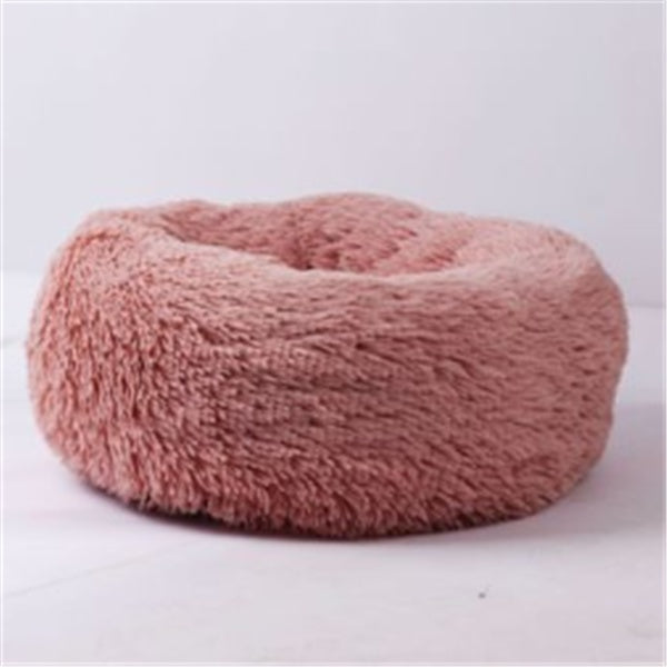 Round Long Hairy Autumn And Winter Nest Pad Cat Mattress