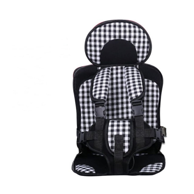 Alfombrilla de asiento de seguridad para bebés, asiento de seguridad portátil para bebés, sillas para niños, versión actualizada, esponja espesante, almohadilla para asientos de cochecito de niños