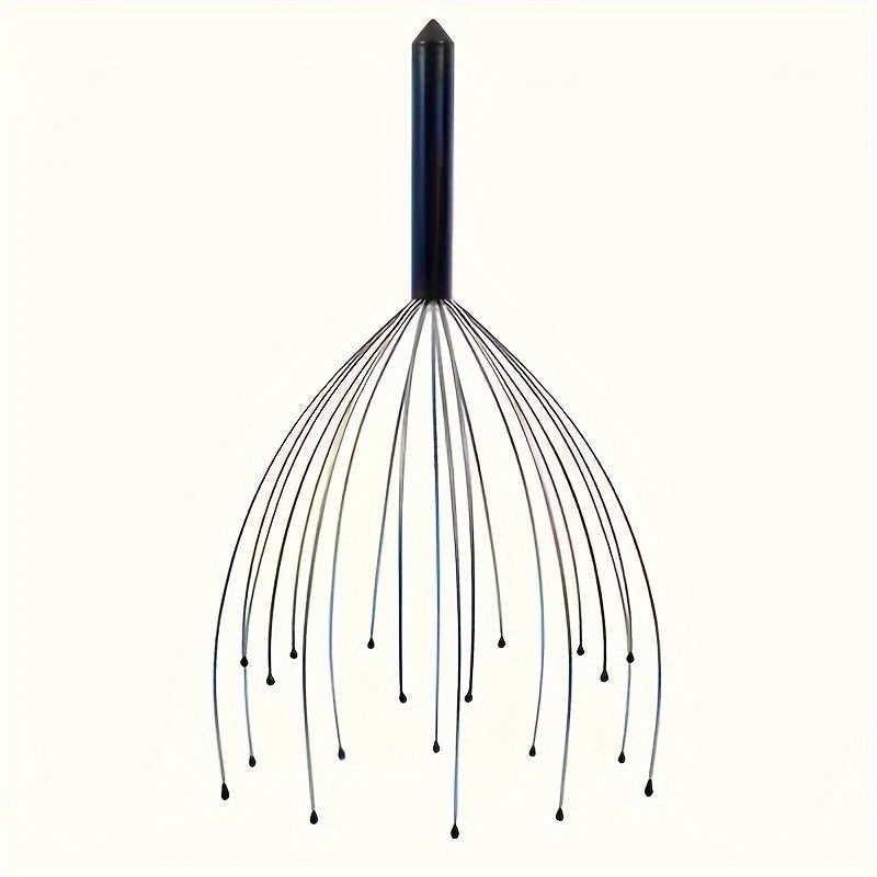 20-Finger Hand-Held Head Massager & Scalp Scratcher For Deep Relaxation And Tingling Sensation