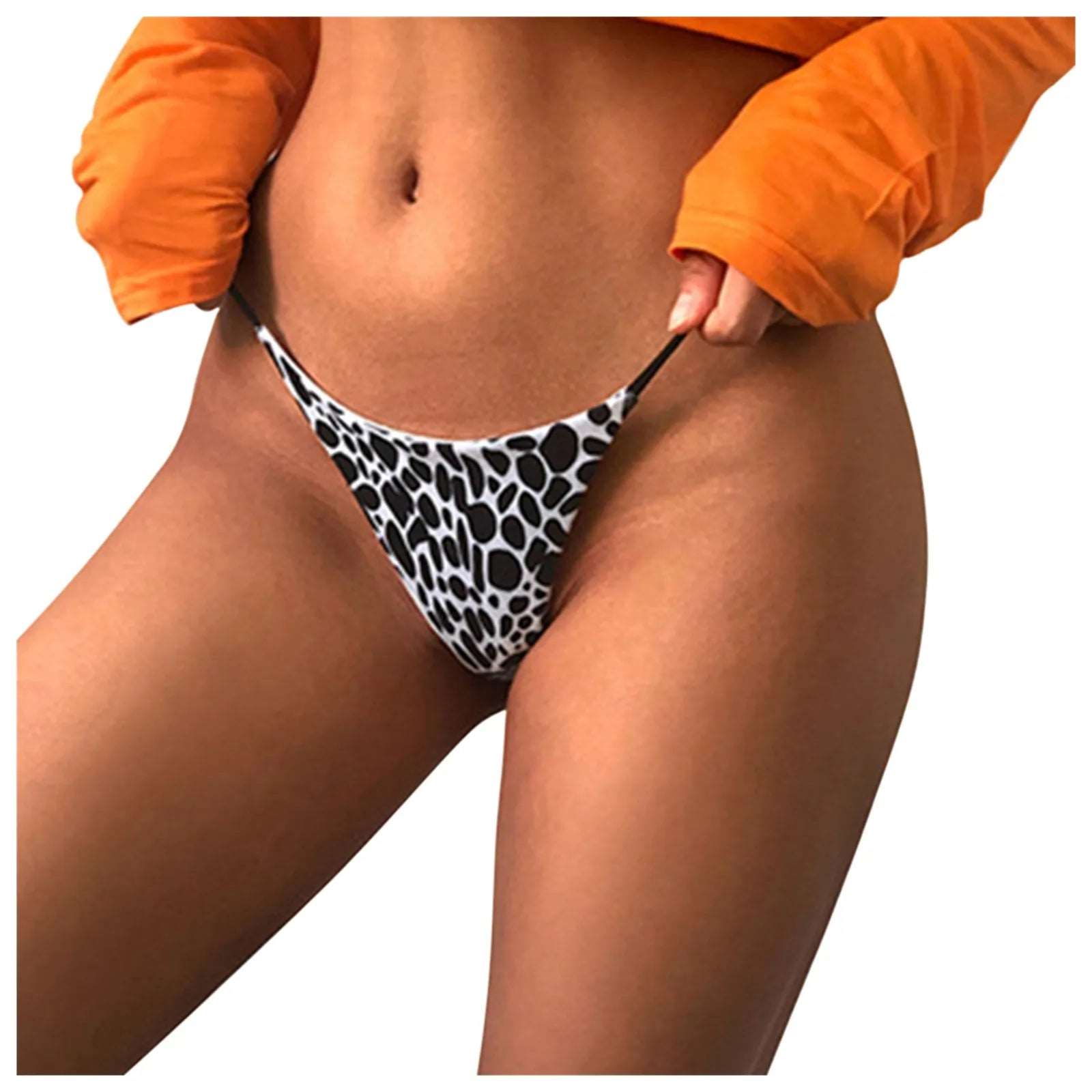 Leopard Zebra Print Women Panties Seamless Thongs Underwear G-String T-Back Low Waist Ladies Briefs Bikini Panties Tangas Mujer