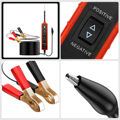 Power Circuit Probe Kit Multi-purpose Auto Circuit Testers Suitable for 6-24V DC Vehicle Electrical System