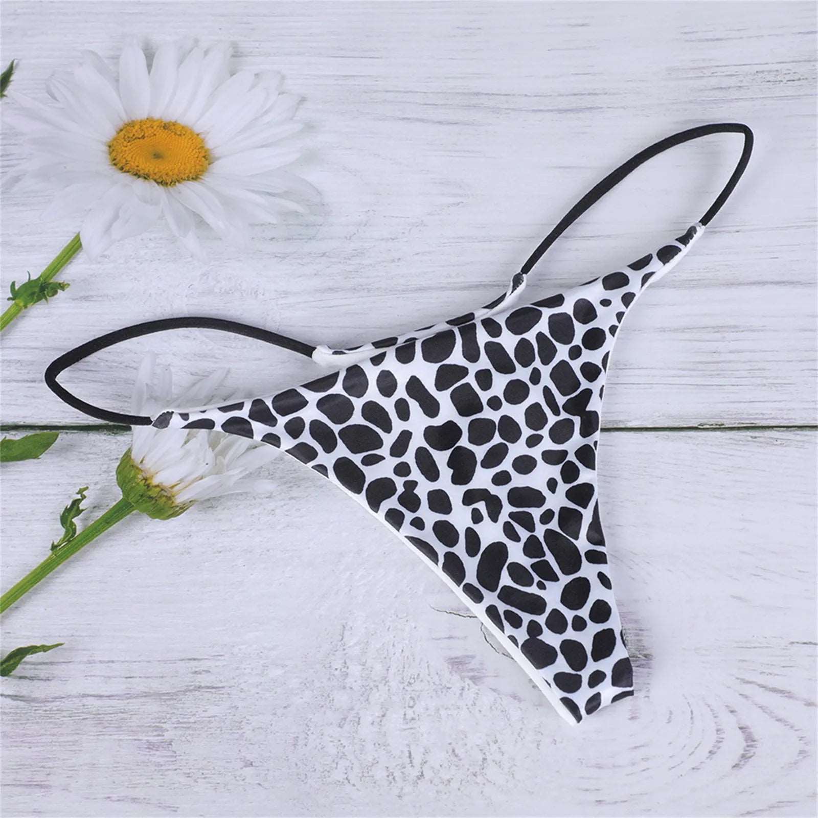 Leopard Zebra Print Women Panties Seamless Thongs Underwear G-String T-Back Low Waist Ladies Briefs Bikini Panties Tangas Mujer