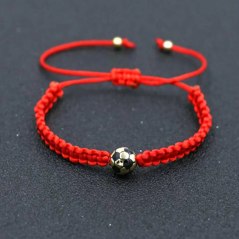 Minimalism Copper Gold Color Ball Charm Bracelet Black Thread Braid Bracelets For Women Men Girls Boy Kids Couples Jewelry Gift