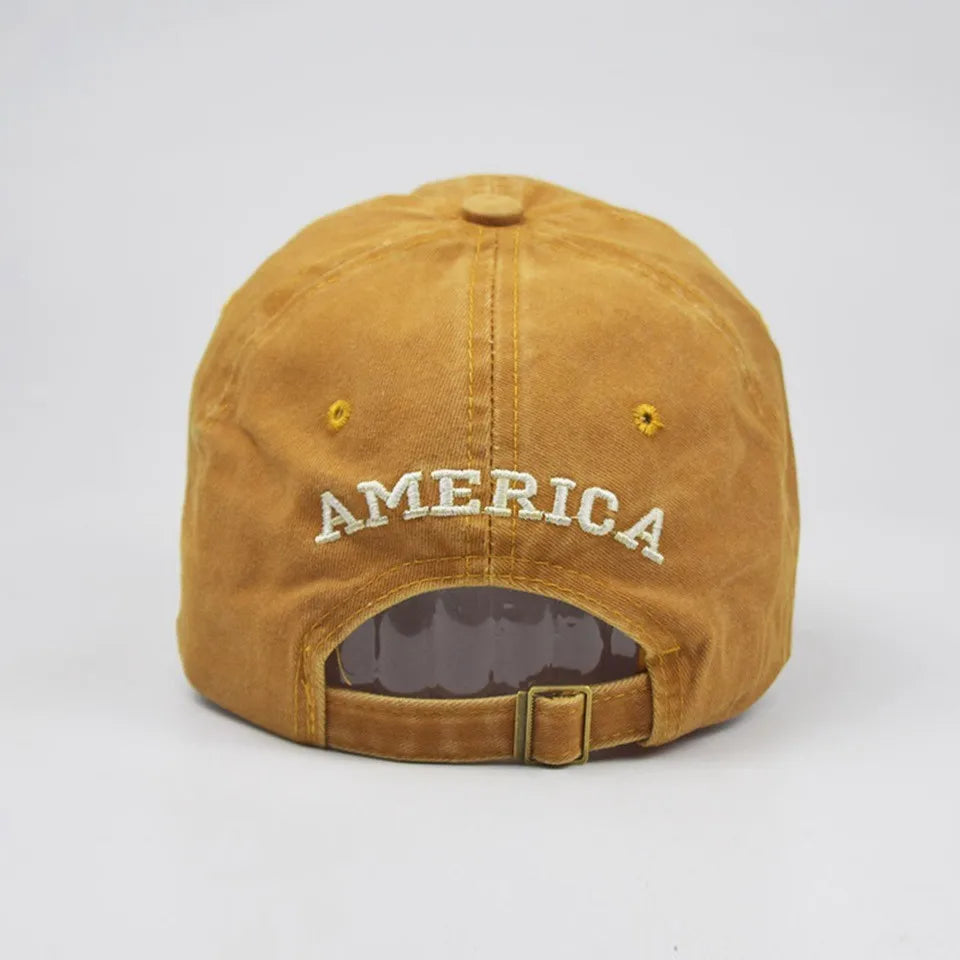 Men Cotton Baseball Cap Men Women Tactical Army Military Dad Hat USA American Flag US Unisex Hip Hop Hats Outdoor Sport Caps