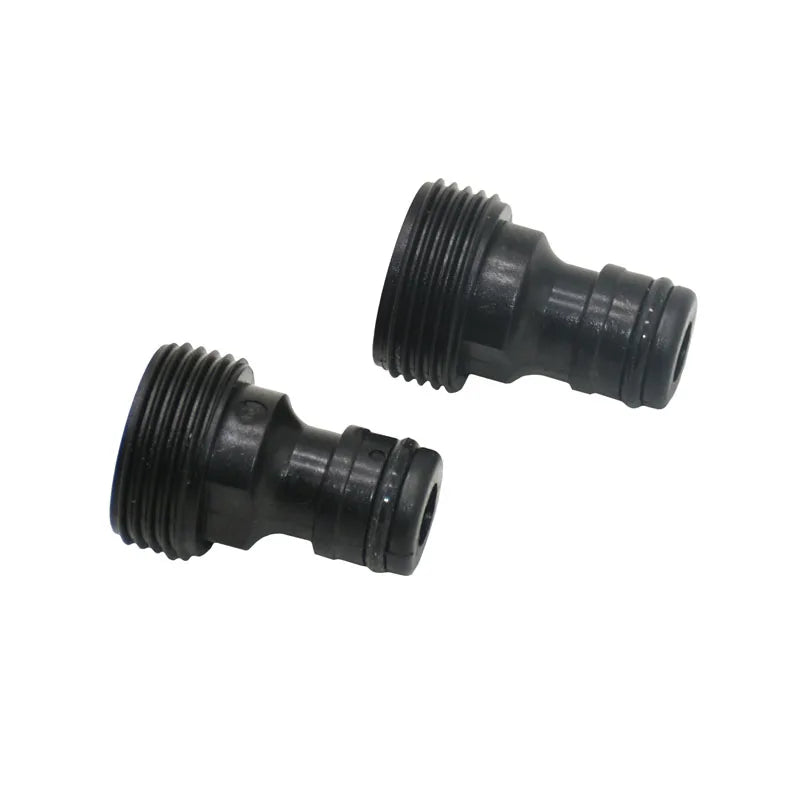 3/4" Male Quick Connectors Adapter Tap Nipple Joint Swivel Water Pipe Joint Plastic Connector 6Pcs