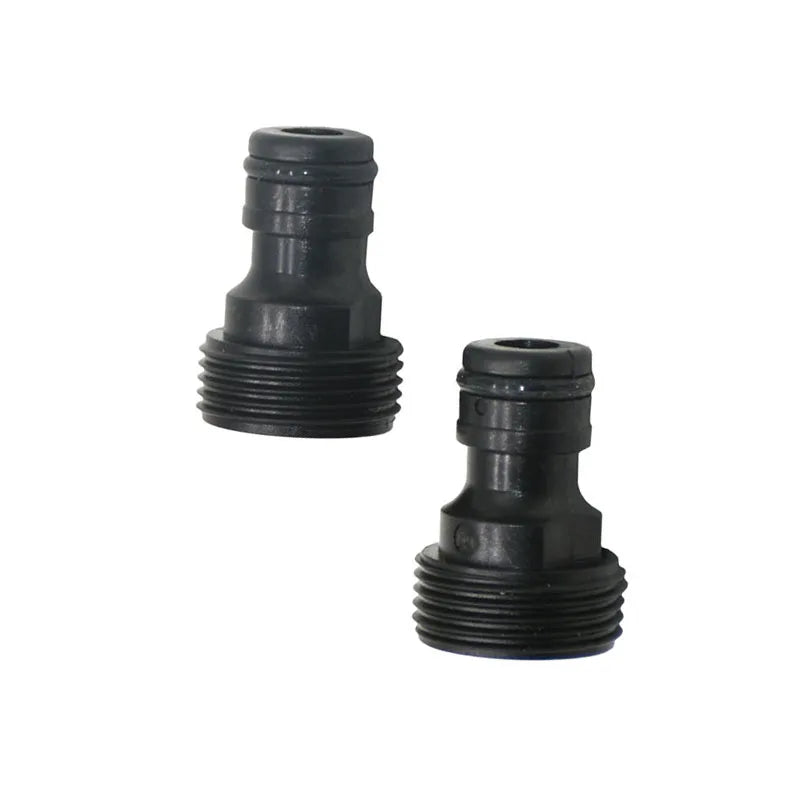 3/4" Male Quick Connectors Adapter Tap Nipple Joint Swivel Water Pipe Joint Plastic Connector 6Pcs