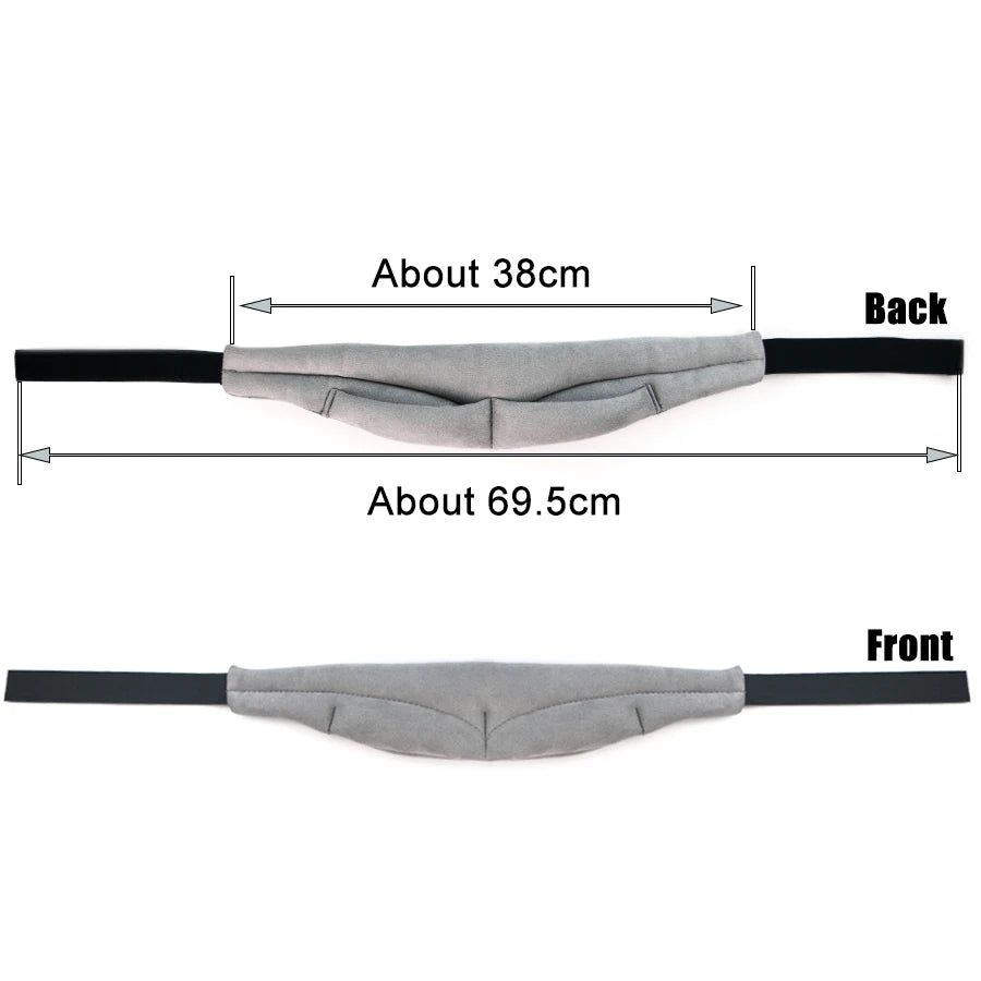 Máscara de ojos ajustable para dormir con espuma viscoelástica, venda para los ojos, antifaz para dormir, parche para los ojos para viajes y uso doméstico, cuidado de la salud