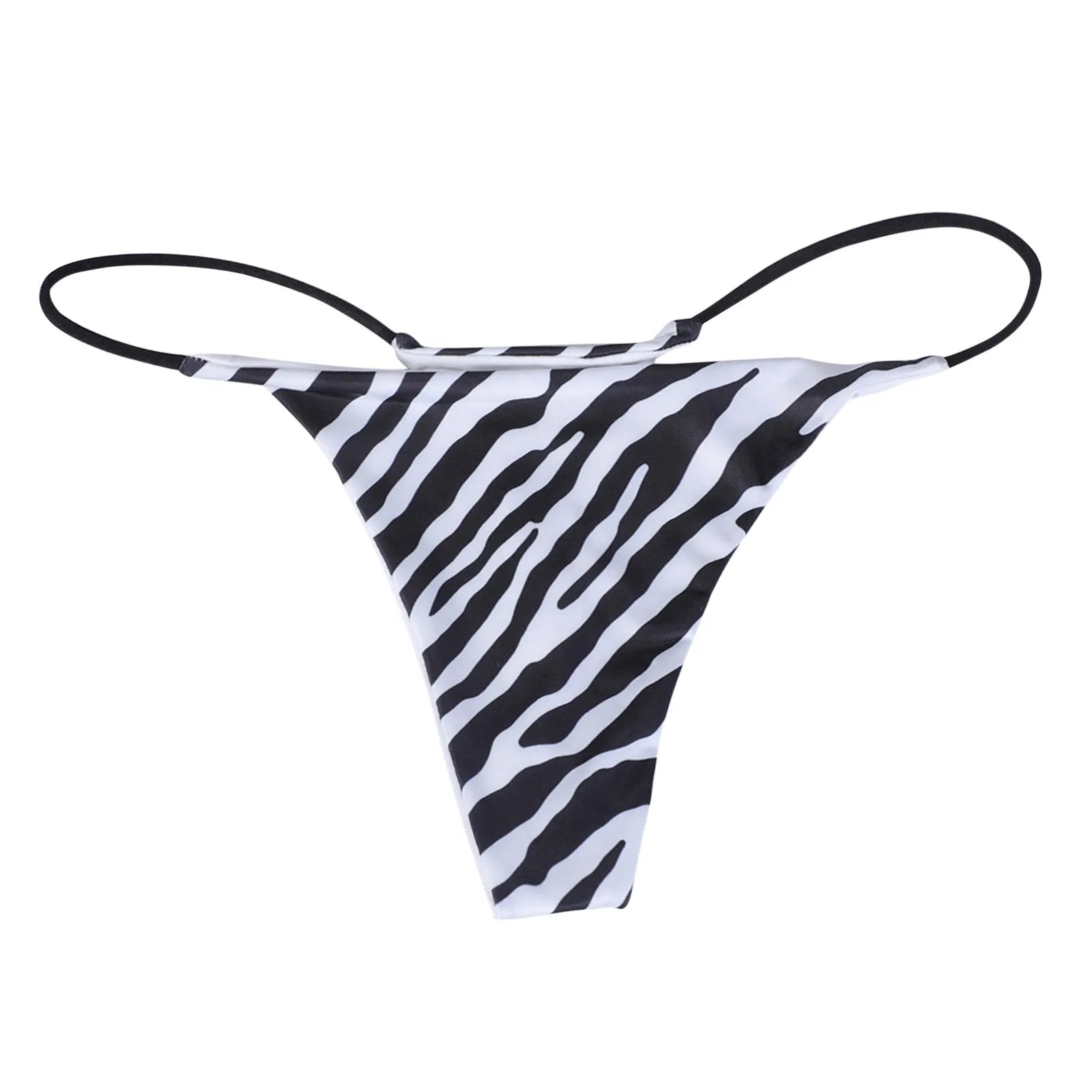 Leopard Zebra Print Women Panties Seamless Thongs Underwear G-String T-Back Low Waist Ladies Briefs Bikini Panties Tangas Mujer