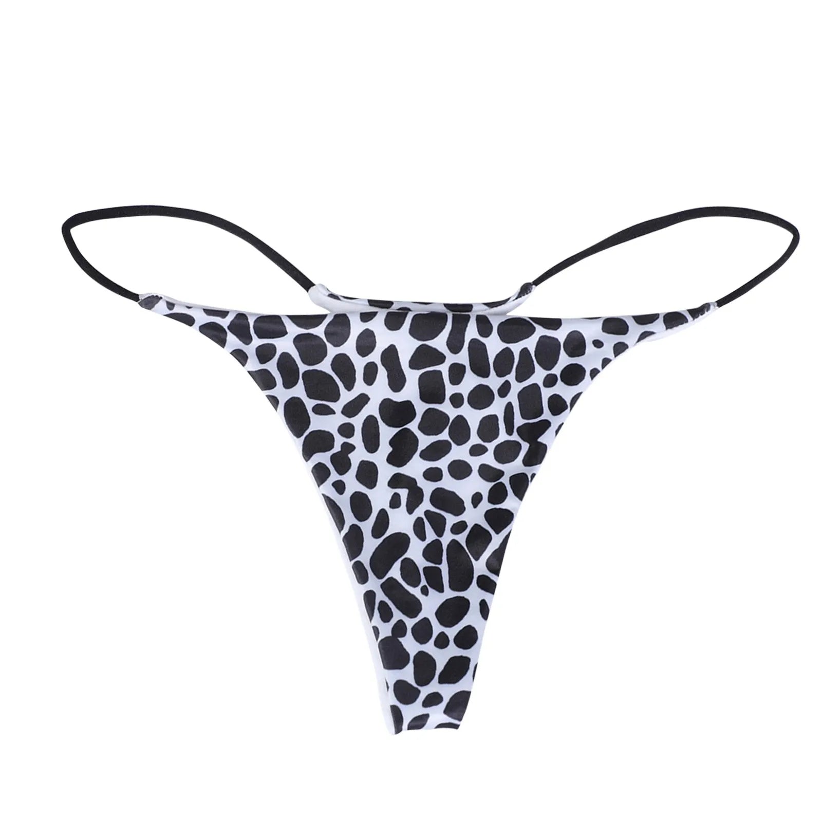 Leopard Zebra Print Women Panties Seamless Thongs Underwear G-String T-Back Low Waist Ladies Briefs Bikini Panties Tangas Mujer