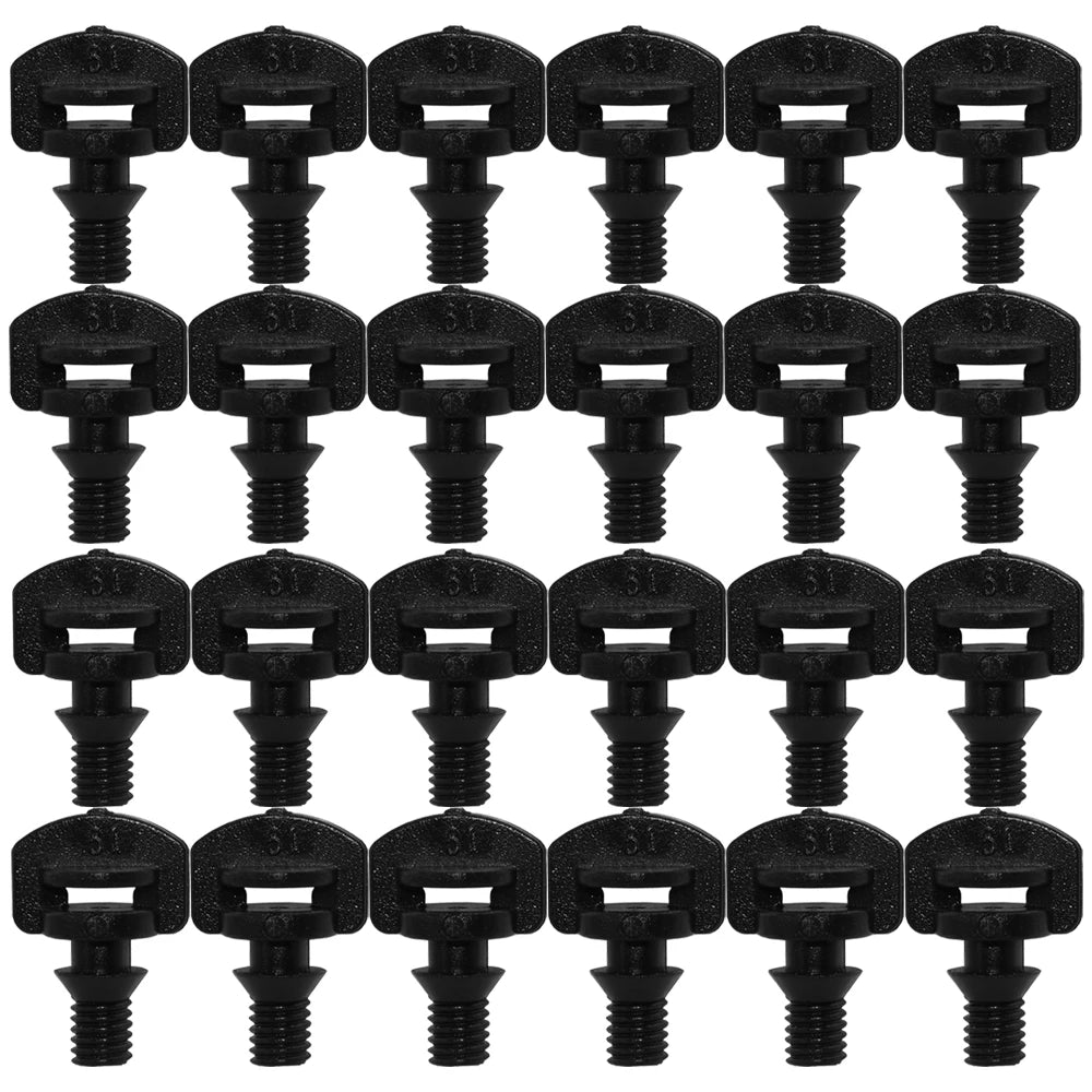 50PCS 360 Degree Barbed Male Thread Refraction Micro Nozzles Garden Agriculture Irrigation Refractive Sprinkles Atomized Sprayer