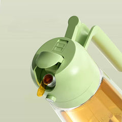 Multifunctional Fuel Injector Glass For Home Food Grade Dual-Use Two-in-One Large Capacity Pressing Oiler