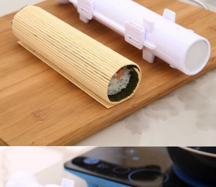 Push-Type Rice Roll Sushi Roll Maker Self-Made Mold Semi-automatic Rice Roll Forming Home Tool